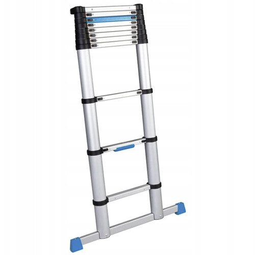 Workzone Telescopische Ladder– Soft-Close - max. 150kg – 327 x 82,8 x 402 cm – Zilver Tweedehands