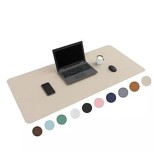 Wurk Muismat 120x60 - Bureau Organizer - Ruim oppervlak - Beige