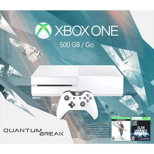 Xbox One 500GB - Wit - Limited edition Quantum break Tweedehands