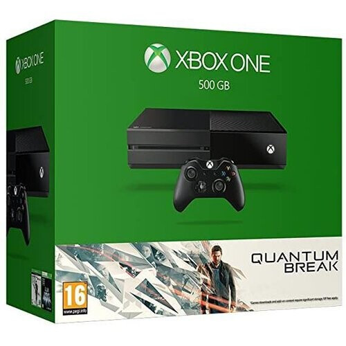 Xbox One 500GB - Zwart - Limited edition Quantum Break + Quantum Break + Alan Wake Tweedehands