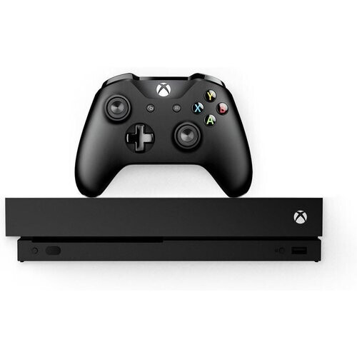 Xbox One X 1000GB - Zwart + FIFA 20 Tweedehands