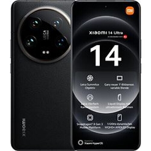 Xiaomi 14 Ultra Dual SIM 512GB black Tweedehands