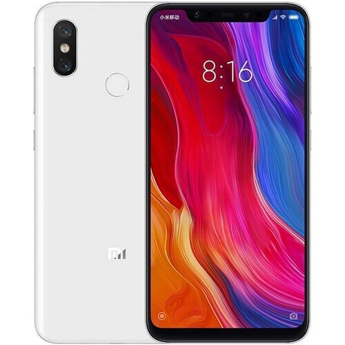 Xiaomi Mi 8 128GB - Wit - Simlockvrij - Dubbele simkaart Tweedehands