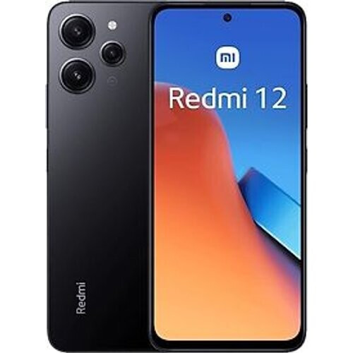 Xiaomi Redmi 12 5G Dual SIM 4GB RAM 128GB middernacht zwart Tweedehands