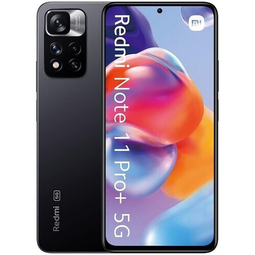 Xiaomi Redmi Note 11 Pro+ 5G 128GB - Zwart - Simlockvrij - Dubbele simkaart Tweedehands