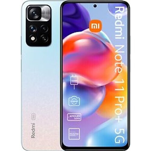 Xiaomi Redmi Note 11 Pro Plus 5G Dual SIM 256GB 8GB RAM sterblauw Tweedehands