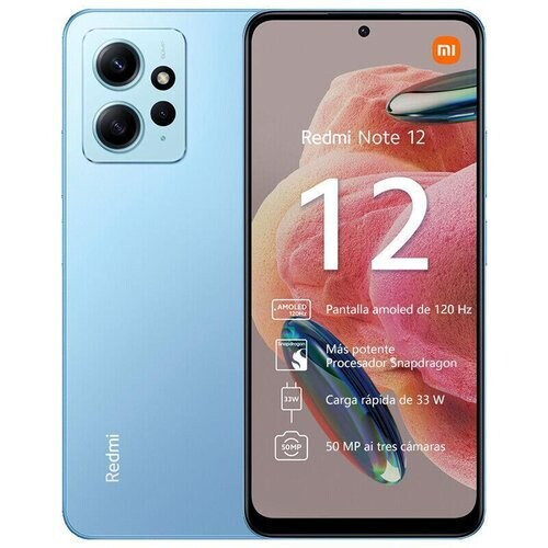 Xiaomi Redmi Note 12 256GB - Blauw - Simlockvrij - Dubbele simkaart Tweedehands