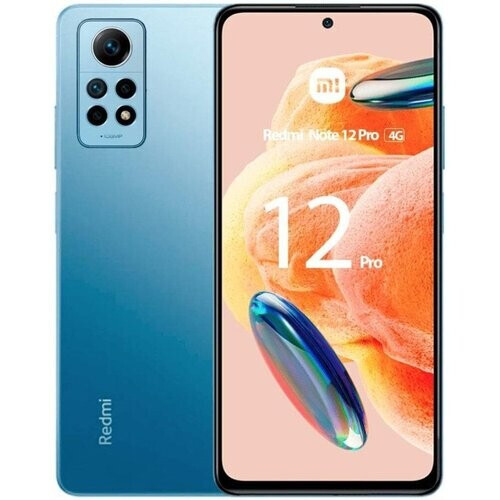 Xiaomi Redmi Note 12 Pro 4G 128GB - Turquoise - Simlockvrij - Dubbele simkaart Tweedehands