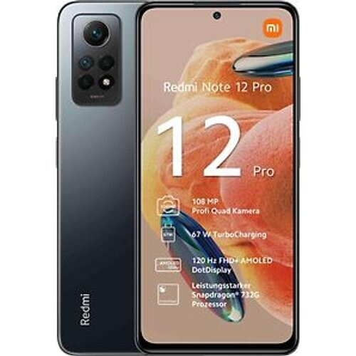 Xiaomi Redmi Note 12 Pro Dual SIM 256GB graphite grey Tweedehands
