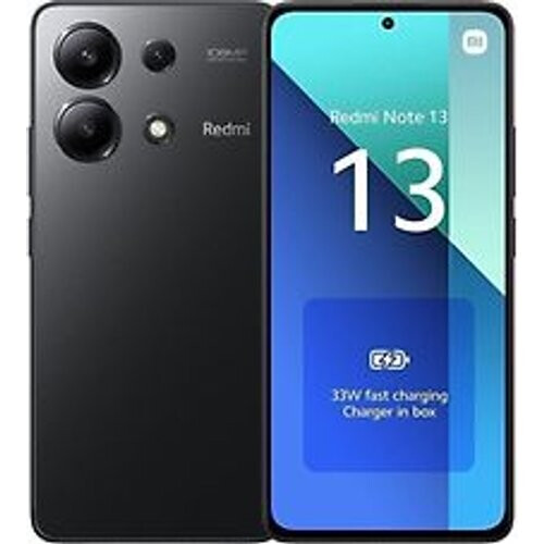 Xiaomi Redmi Note 13 Dual SIM 128GB 8GB RAM middernacht zwart Tweedehands