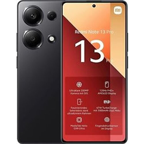 Xiaomi Redmi Note 13 Pro Dual SIM 256GB midnight black Tweedehands