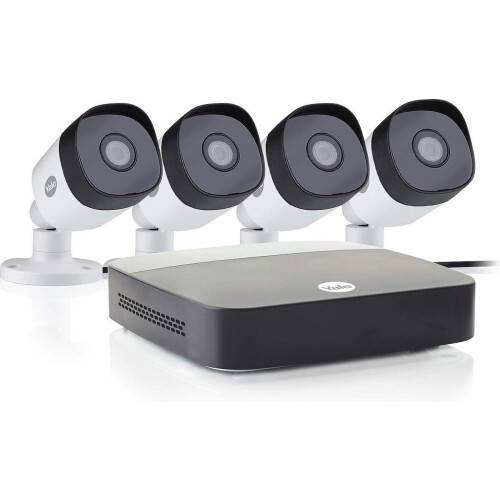 Yale Smart Home - Camera set XL - 4 camera's met nachtzicht en bewegingsdetectie