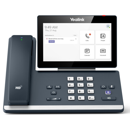 Yealink MP58-WH E2 - VoIP-telefoon - Microsoft Teams - 7 inch touchscreen Tweedehands