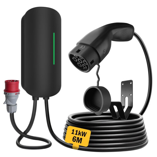YM30C-7KW-T2 - EV laadstation - 7 kW / 11 kW / 22 kW type 2 - 6,1 m Tweedehands