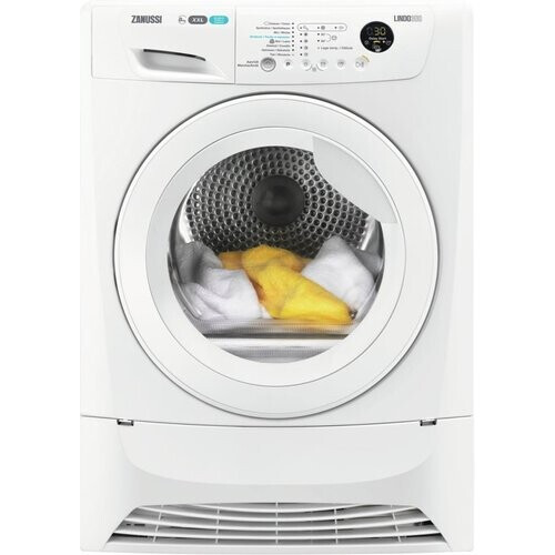 Zanussi Zdc8203w - Condensdroger - 8 Kg - Sensordroger - 64 Db - Energieklasse B | Tweedehands (Refurbished) Tweedehands