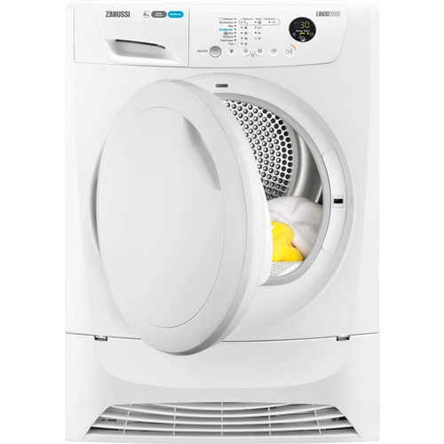 Zanussi Zdh8333p - Warmtepompdroger - 8 Kg - 66 Db - Uitgestelde Start | Tweedehands (Refurbished) Tweedehands