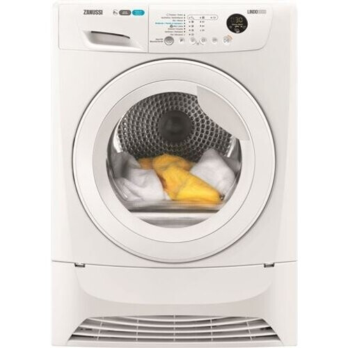 Zanussi Zdh8333w - Warmtepompdroger - 8 Kg - Zelfreinigende Condensor - 66 Db - Energieklasse A+ | Tweedehands (Refurbished) Tweedehands