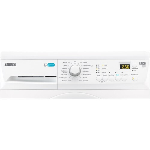 Zanussi Zwf8141nw - Wasmachine - 8 Kg - 1400 Tpm - Met Uitgestelde Start | Tweedehands (Refurbished)