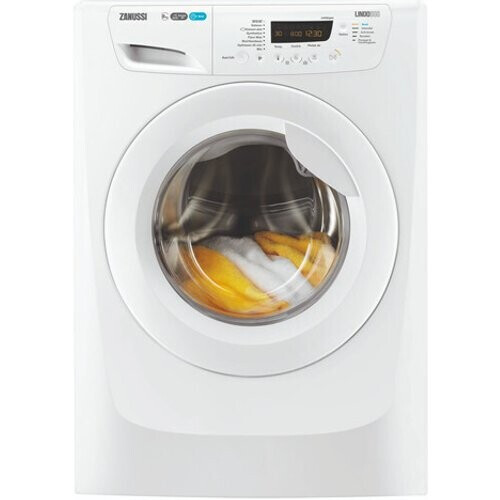 Zanussi Zwf9147nw - Wasmachine - 9 Kg - 1200 Tpm - Koolborstelloze Motor - Energieklasse D Tweedehands