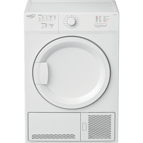 Zenith Zdct700w - Condensdroger - 7 Kg - Uitgestelde Start - 65 Db - Energieklasse B | Tweedehands (Refurbished)
