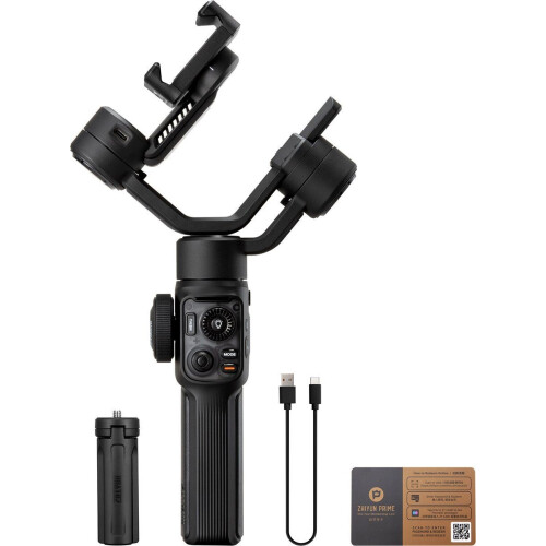 Zhiyun Smooth 5S AI - Gimbal - 3-assig - Zwart Tweedehands
