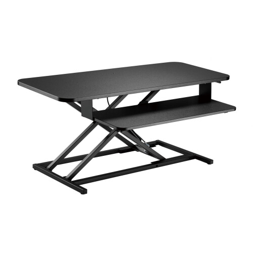 Zit sta bureau verhoger ergonomisch - werkstation  hoogte verstelbaar - 95 cm breed