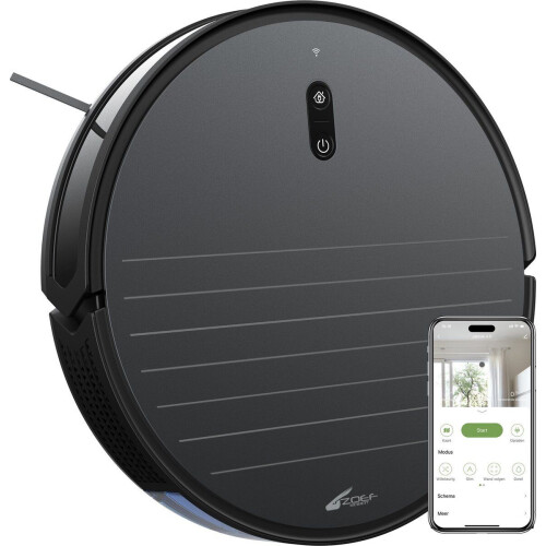 Zoef Robot Jannie 4.0 - Robotstofzuiger met App - Geschikt voor huisdieren - Antraciet Tweedehands