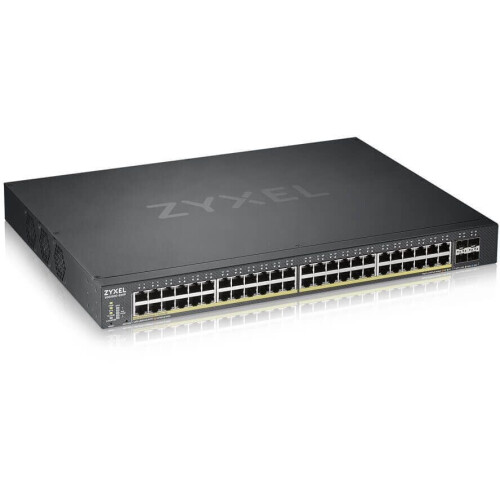 ZyXEL XGS1930-52HP - Managed Switch - 52 poorten 10/100/1000 Mbps - Zwart